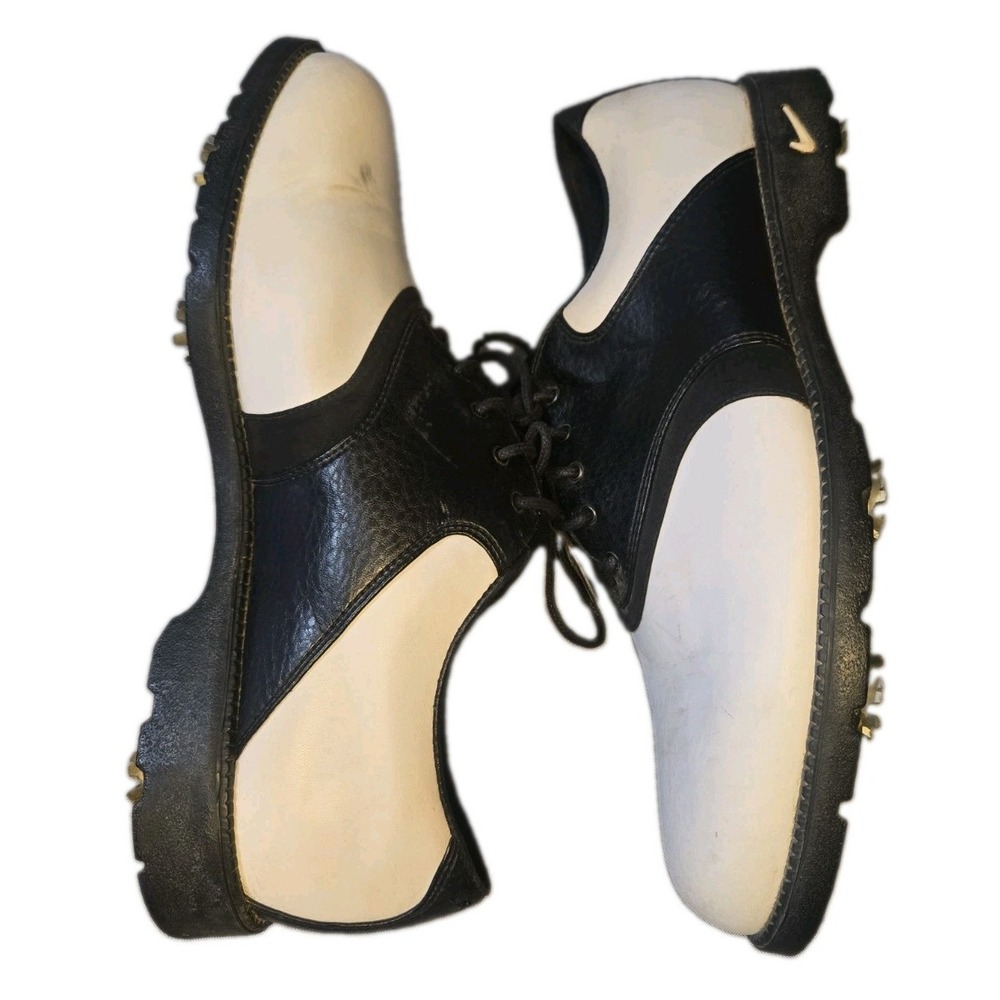 Nike Air Comfort Waverly Last Golf Shoes Men 9 Two Tone‎ Saddle Oxford Vintage